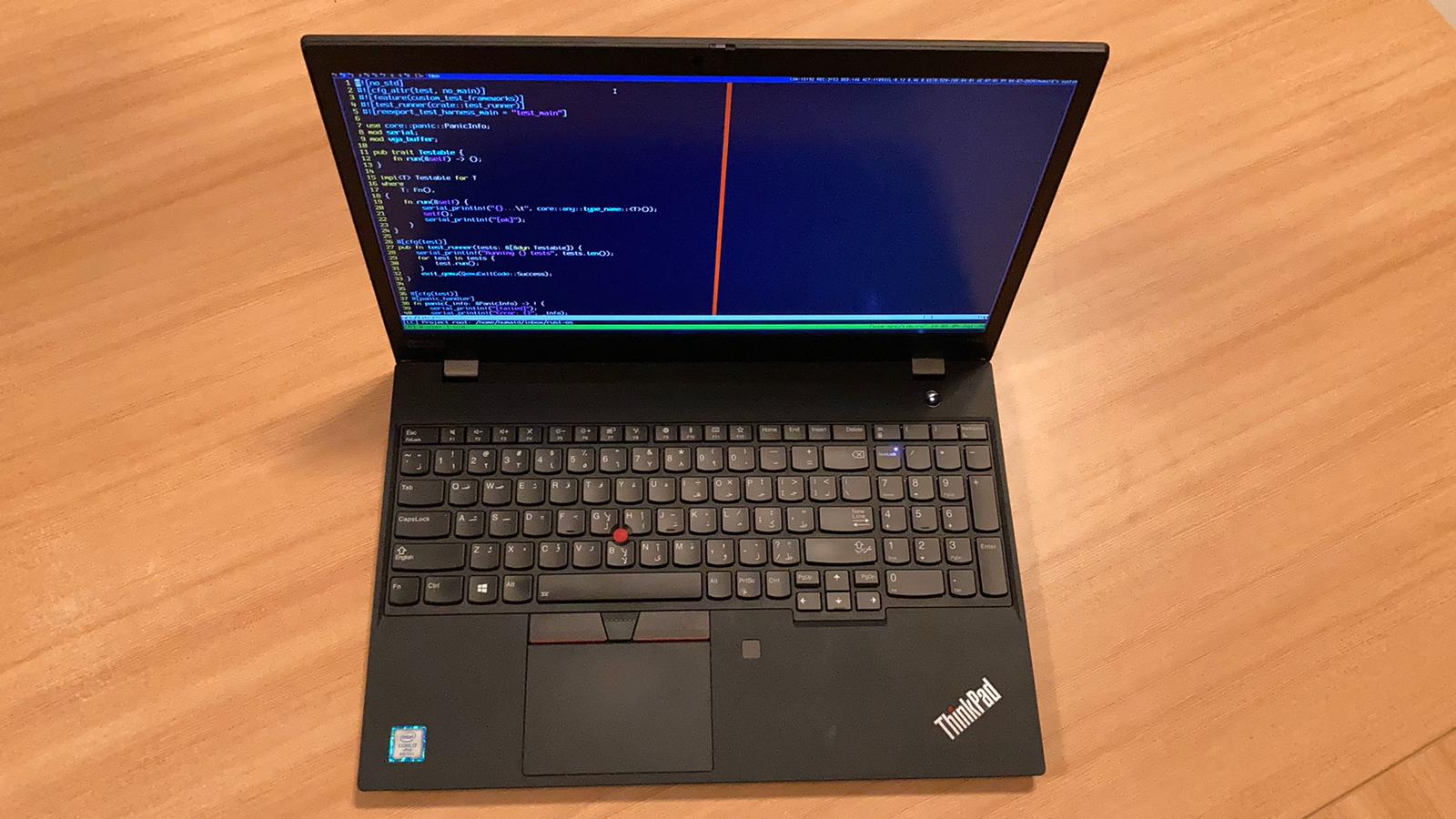 A picture of the ThinkPad T590